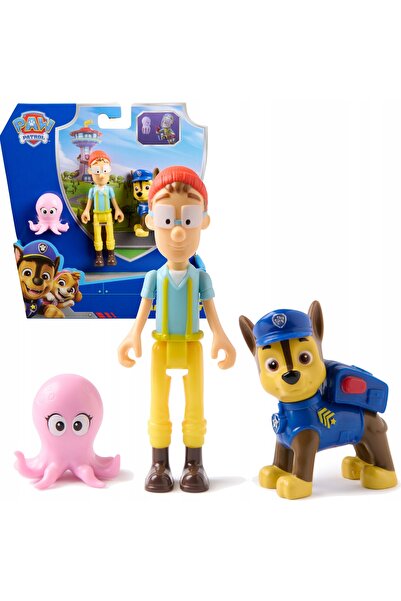 Spin Master Toys Far East Paw Patrol - Figurine Chase și Cap'n Turbot - 6072992