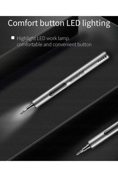 NO BRAND Șurubelniță electrică fără fir ZPJ1802A CS02D USB + 20 biți