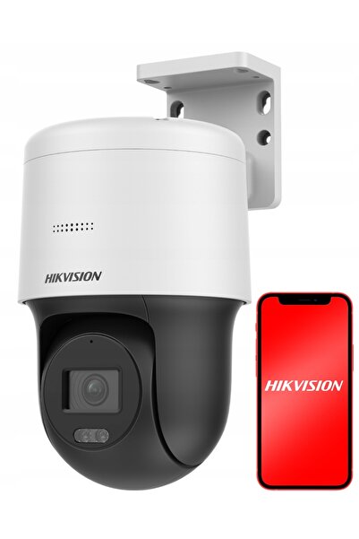 Hikvision Cameră rotativă hibridă cu lumină și audio de 4Mpx HiLook PTZ-N2C40...