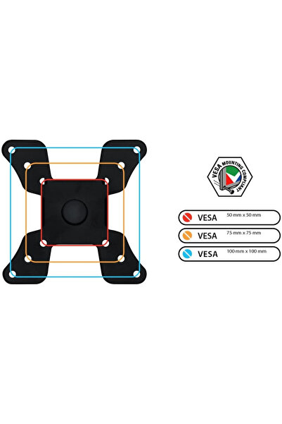 Techly Suport de birou 13 "-30", reglabil, 15kg