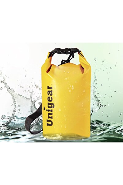 NO BRAND Rucsac impermeabil de 55L, tip sac etanș, rezistent la apă, pentru c...