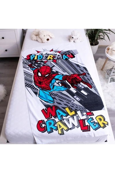 NO BRAND Prosop de plajă 70x140 Spider-Man, din bumbac, Jerry Fabrics