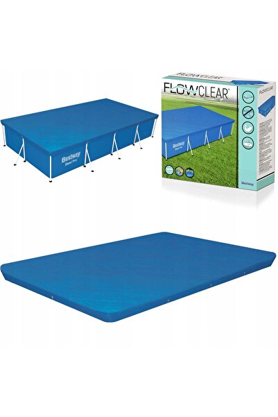 BESTWAY Prelată pentru piscină cu cadru 400 x 211 cm 58107