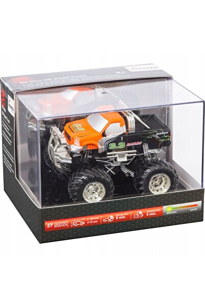 NO BRAND INVENTO - Camion RC Mini Off Road portocaliu cu telecomandă - 71204