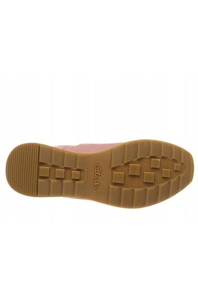 CLARKS Pantofi de damă joase, respirabile, din piele roz, model Flora mix, 37,5