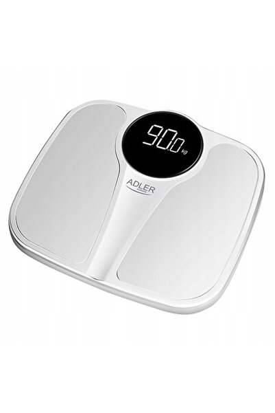 adler Cântar electronic de baie, capacitate 180 kg, precizie, LED alb