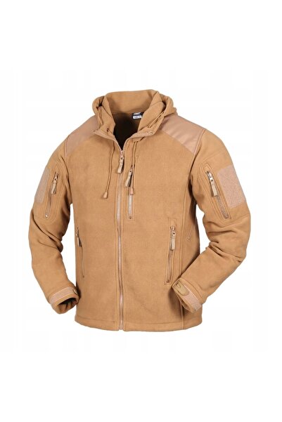 NO BRAND Hanorac Polar Bărbați Militar Polar Texar Husky Cu Glugă Coyote XXL