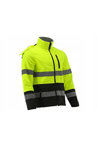 yato Jachetă softshell de lucru reflectorizantă cu glugă ORIOLUS XL