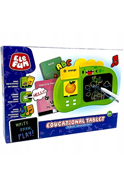 NO BRAND Tabletă educațională Elefun, verde