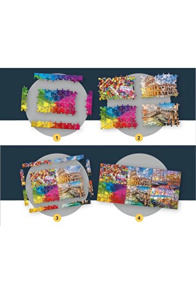 Trefl PUZZLE UFT YOGA PISICI CAFEA BUNĂ DIMINEAȚĂ 1000 ELEMENTE