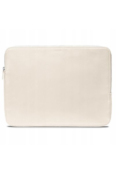 NO BRAND Husă pentru laptop de 15", din piele PUCCINI VC92526 6B, bej