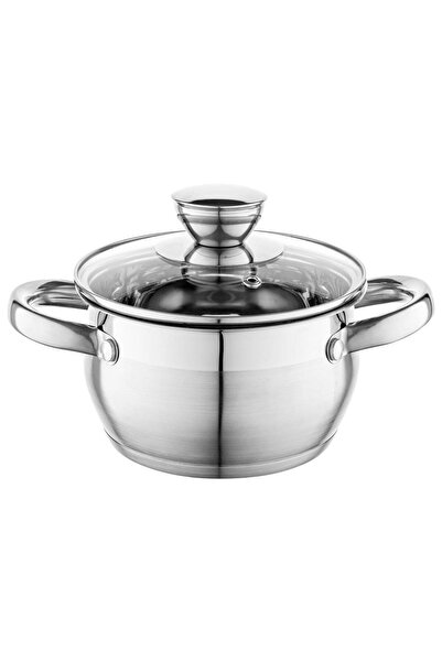 NO BRAND Oală tradițională, (2,5 L 18cm), cu capac de sticlă, Oliver Florina
