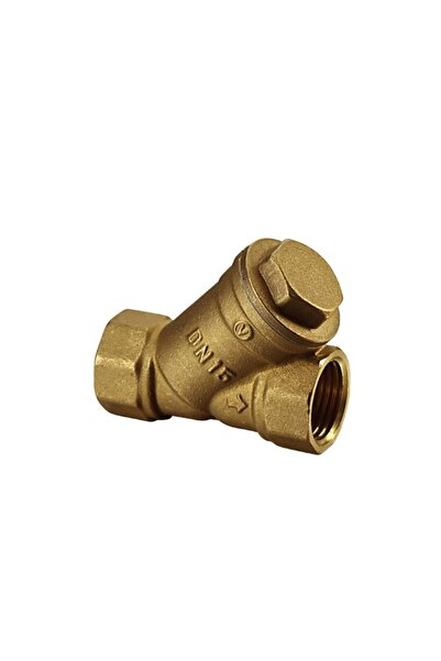 NO BRAND Filtru de apă unghiular din alamă cu cartuș magnetic 1 1/2 " (DN40) ...