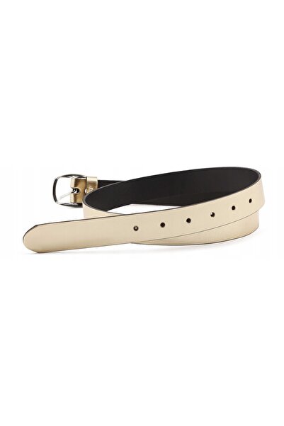 NO BRAND Merry Style Curea de damă din piele, aurie, 85x3