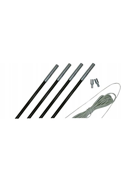 NO BRAND Tije de cort din fibră de sticlă de 54x9.5mm