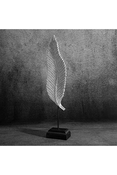 NO BRAND Figurină decorativă ELDO 12x8x55 cm argintie