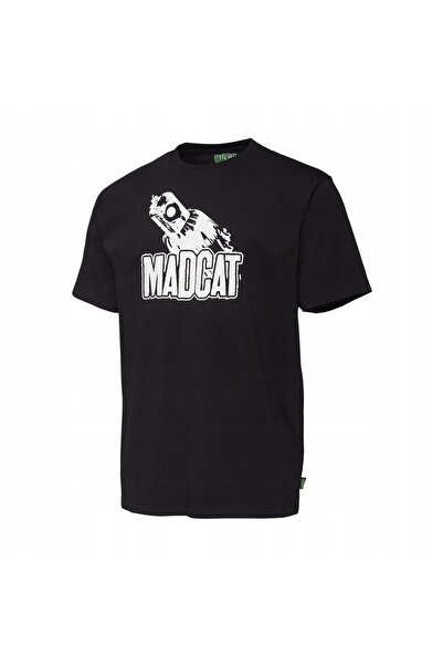 NO BRAND Tricou Madcat Clonk M Negru Caviar