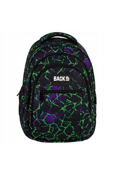 NO BRAND Rucsac școlar Back Up 26 l cu multiple compartimente și elemente ref...