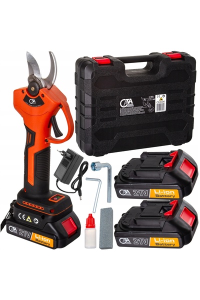 Cata Foarfecă electrică de tăiat, trimmer de gard viu cu acumulator, foarfecă...