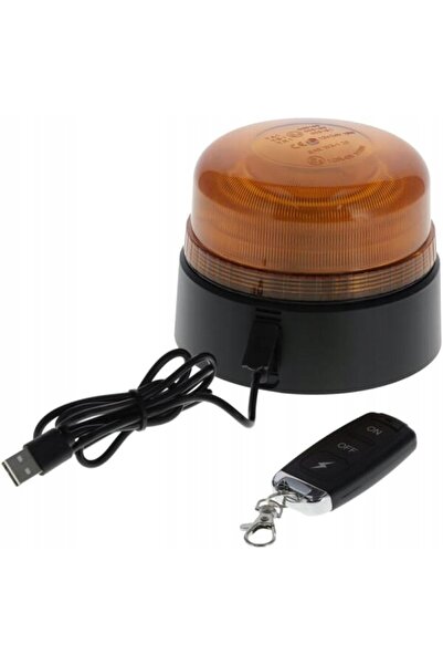 NO BRAND Lampă LED 19W 4000mAh 36 LED-uri IP66 Portocaliu cu magnet, cu telec...