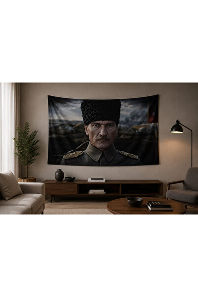 Vagonik Ataturk Themed Turkish-Inspired Wall Covering Wall Tapestry