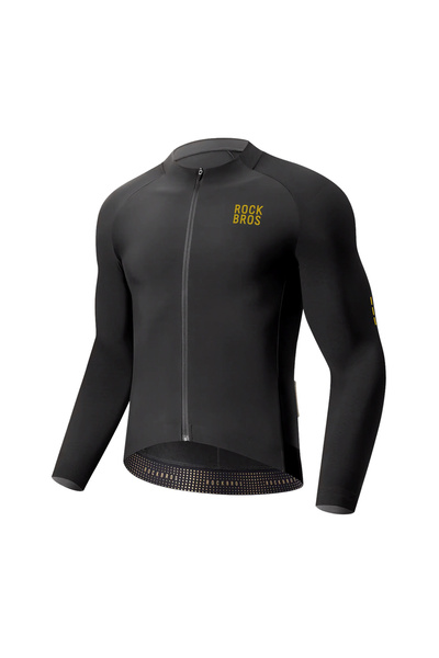 ROCKBROS Jachetă de ciclism YDWT020 Diamond, căptușită cu fleece, respirabilă...