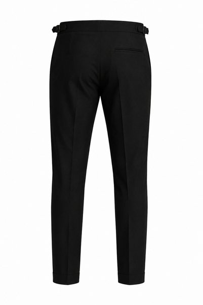 viyamen Men's Comfortable Fabric Trousers Office Casual Weekend