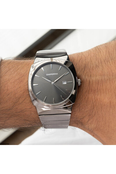 Chaperone Ch002766 Men's Wristwatch with Steel Strap