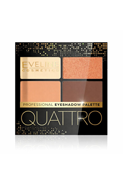 Eveline Cosmetice Quattro Fard de pleoape Nuanța 01