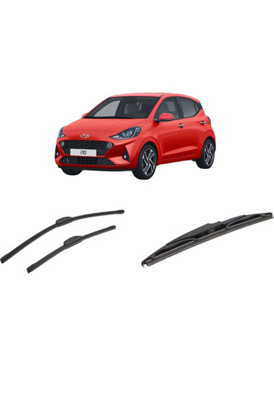 Bosch Set de 3 ștergătoare HYUNDAI i10 III (AC3, AI3) din 2019-2020, pentru parb
