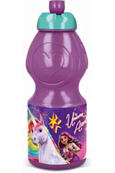 Unicorn Academy Sticlă de apă, 400 ml, Multicoloră