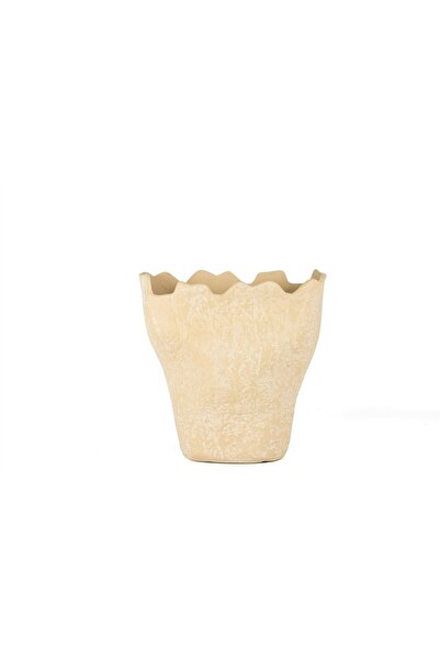 Mikasa Moor Cream Plaster Look Vase 31X31Cm