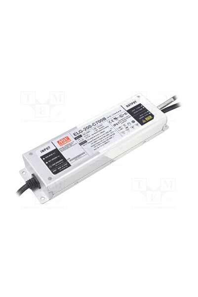 Meanwell ELG-200-C700B 286V LED Sürücü