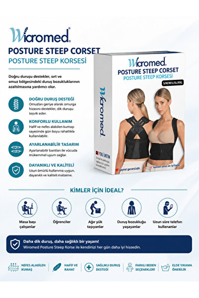 Genel Markalar WİCROMED DİK DURUŞ KORSESİ