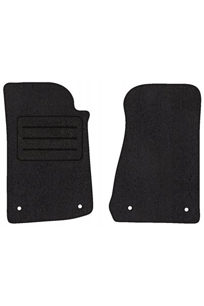 NO BRAND Covorașe MOTOLUX negre din velur pentru JEEP WRANGLER IV JL FAȚĂ