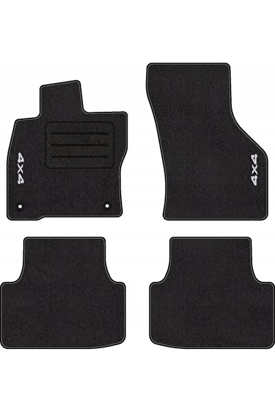 NO BRAND DYWANIKI Z HAFTEM 4X4 PENTRU SEAT LEON IV LUX COMPLET