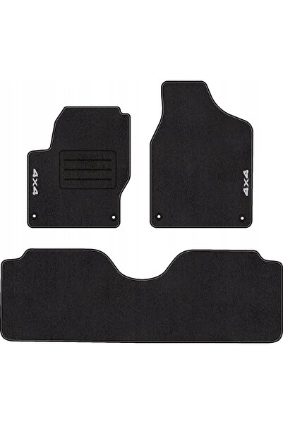 NO BRAND DYWANIKI Z HAFTEM 4X4 PENTRU SEAT ALHAMBRA I (1996 - 2010) LUX COMPLET
