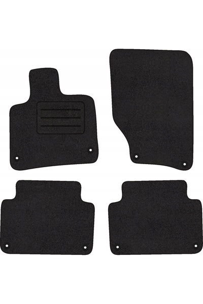 NO BRAND Covorașe auto ECOLUX din velur pentru AUDI Q7 I 4L (2005 - 2015) Set...