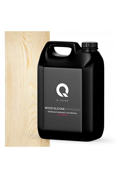 NO BRAND Imprăștiere pentru lemn, vopsea cu silicon incolor, 5L + pensulă UV
