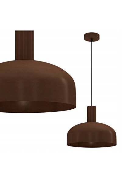 NO BRAND Lampă suspendată VISBY CHOCOLATE 1xE27