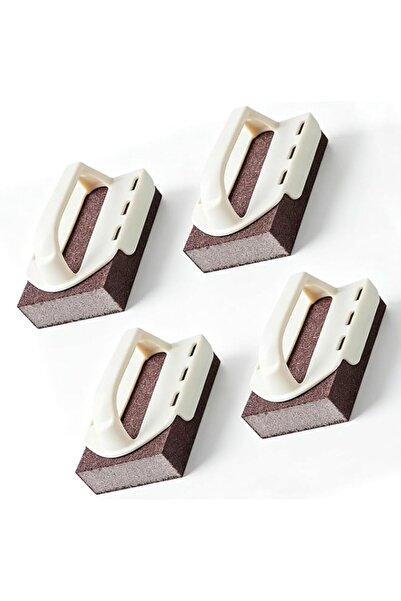 Generic Brand 4-Pack Emery Sponge Scrubber with Handle - Grill and Sink Clean...