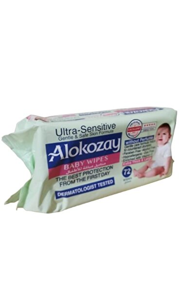 Generic Brand Alokozay Aloe-Vera and Camomile Wet Wipes 72-Pieces , packaging...