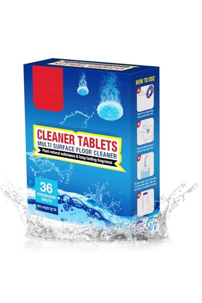 Generic Brand Natural Floor Cleaning Tablets for Swiffer Power Mop - Multi-Su...