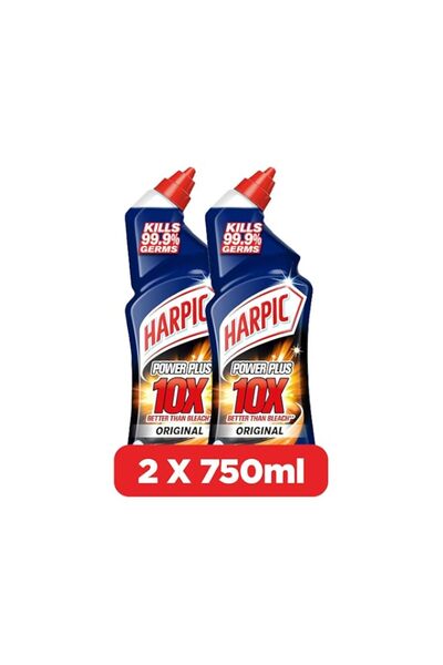 Generic Brand Harpic Original Power Plus Toilet Cleaner, 750ml x2