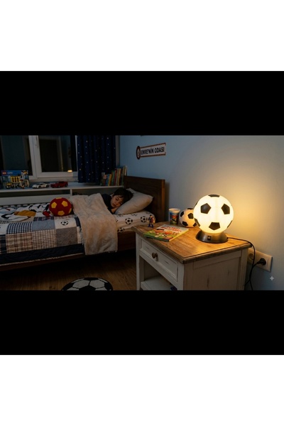 KAMER Futbol Topu Masa Lambası