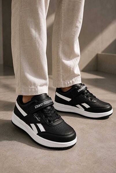 Slipcat Pantofi sport casual pentru copii, pentru școală, cu velcro, pantofi ...