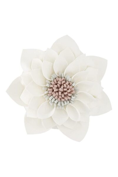 Generic KINGROSE 3D Flower Throw Pillow Decorative Accent Pillow Round Cushio...