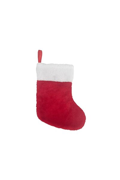 Generic Brand 30cm Red Plush Christmas Stocking – Large Holiday Stocking for ...