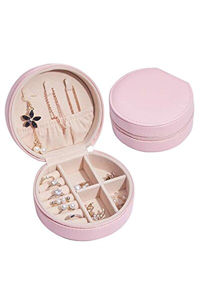 Generic Brand Travel Jewelry Box Small Mini Jewelry Organizer Storage Bag, Po...