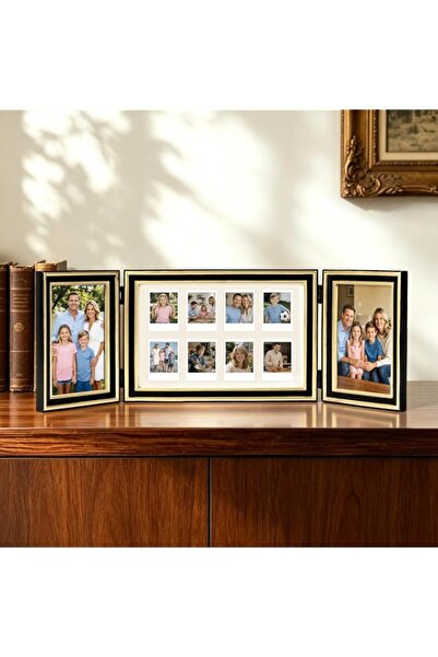 Generic Brand AELS Elegant 4x6 5x7 Hinged Picture Frame, Vintage Family Photo...